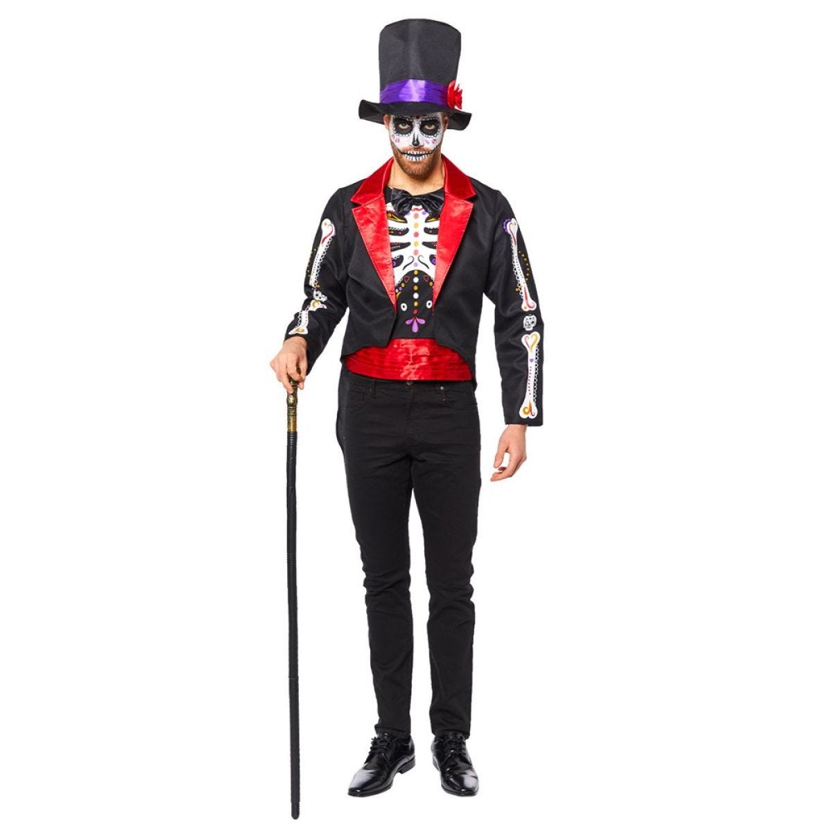 Day of the Dead Jacket - Adult Costume