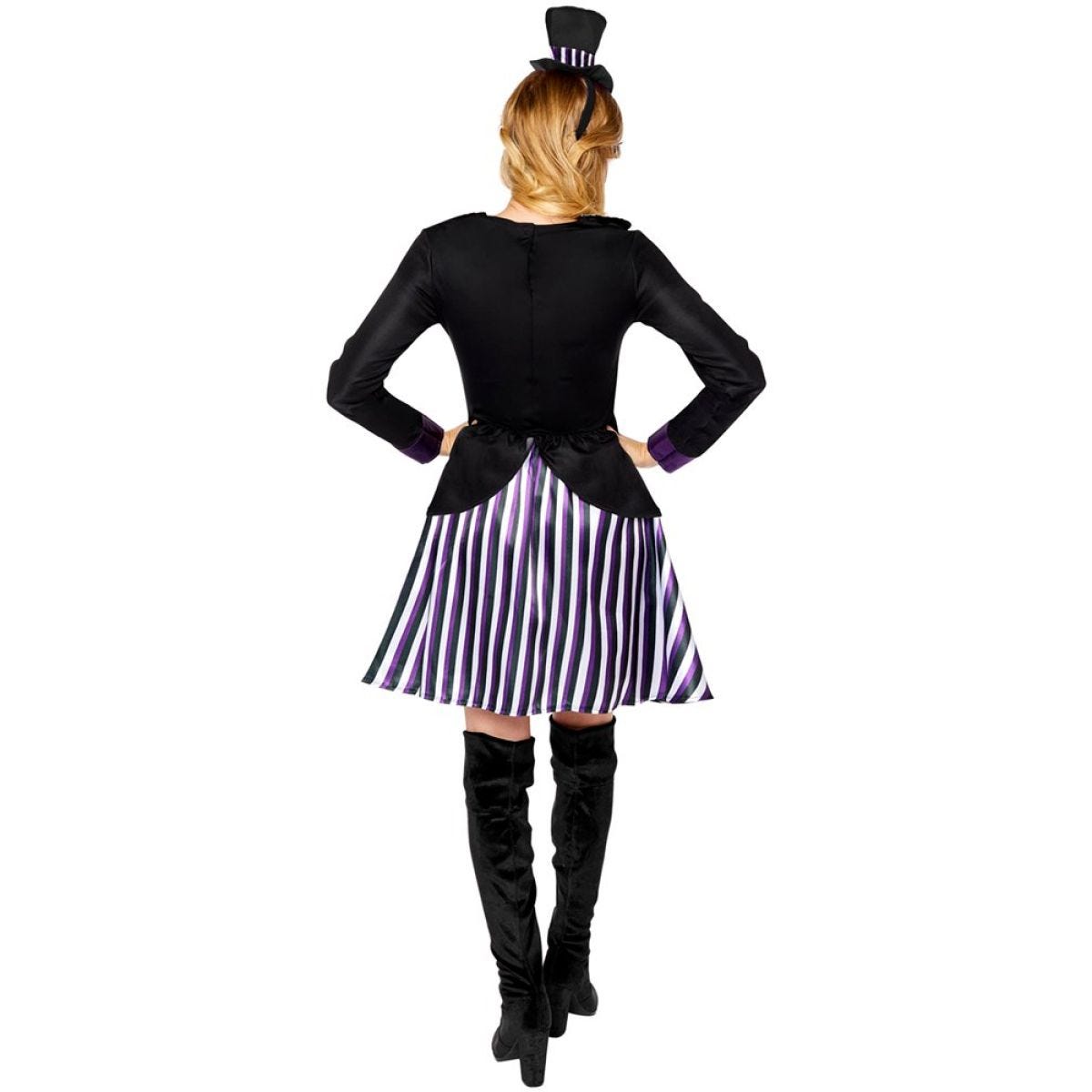 Dark Mad Miss Hatter - Adult Costume