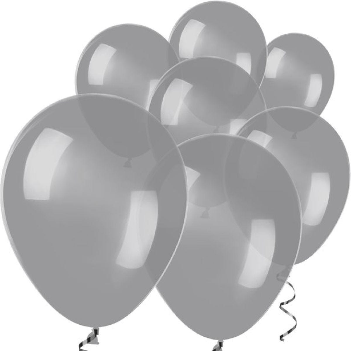 Silver Balloons - 5" Latex