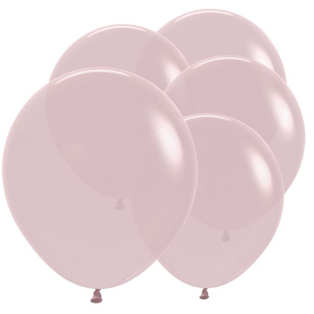Pastel Dusk Rose Balloons - 18" Latex