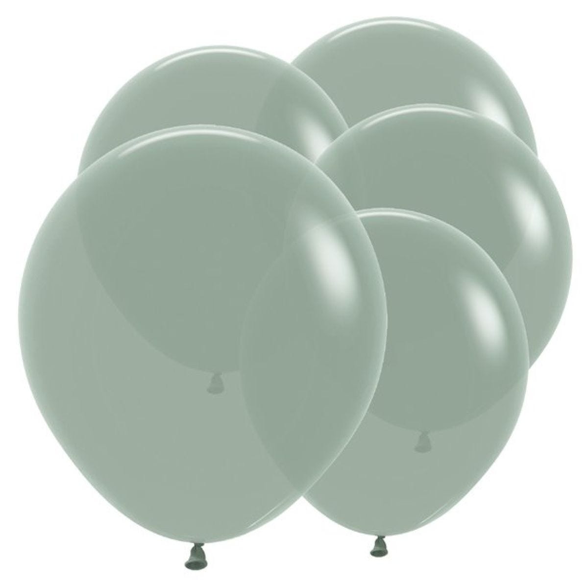 Pastel Dusk Laurel Green Balloons - 18" Latex