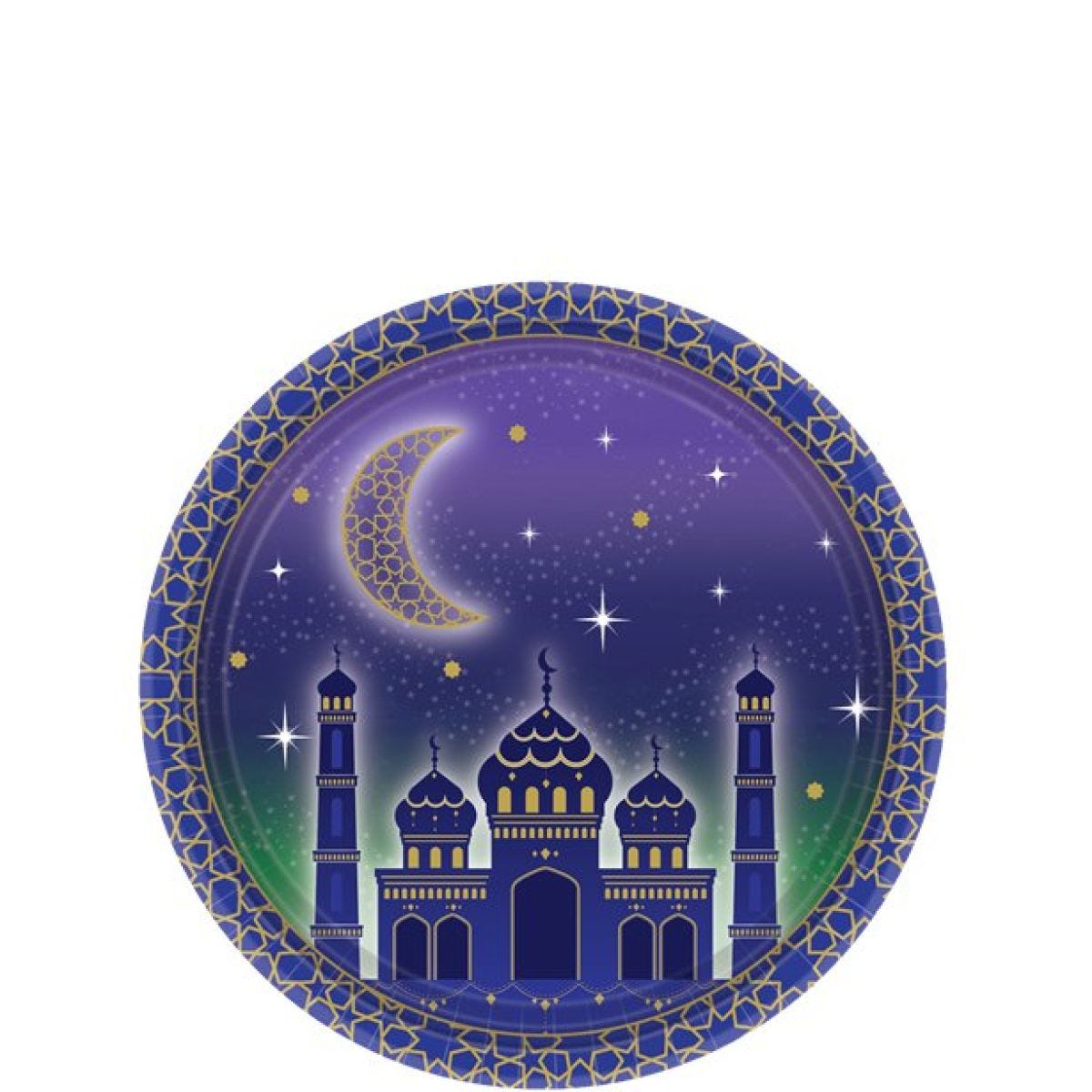 Eid Paper Pates - 18cm