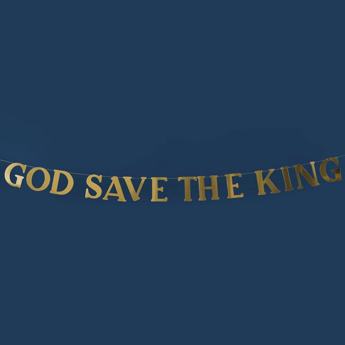 God Save the King Banner - 2m