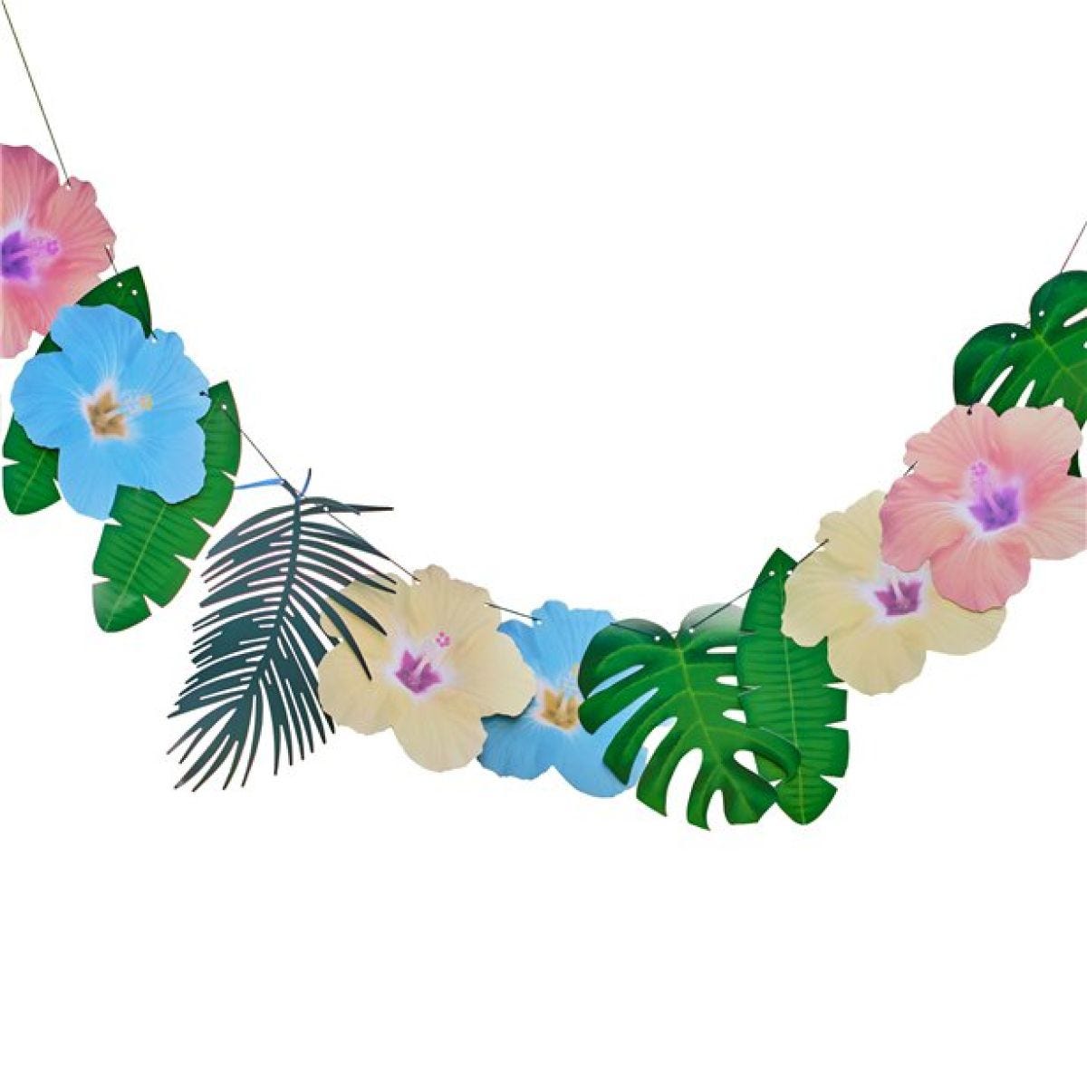 Tiki Tropics Paper Palms Garland