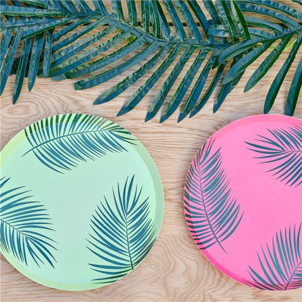 Tiki Tropics Assorted Paper Plates