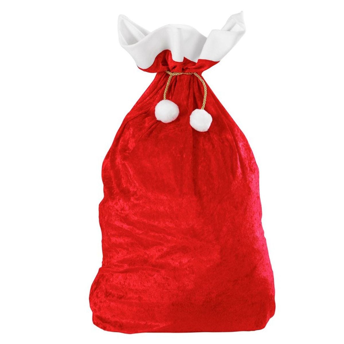 Christmas Velvet  Sack - 60 x 100cm