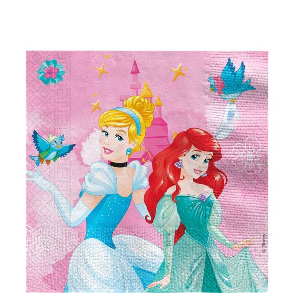 Disney Princess Live Your Story Paper Napkins - 33cm (20pk)