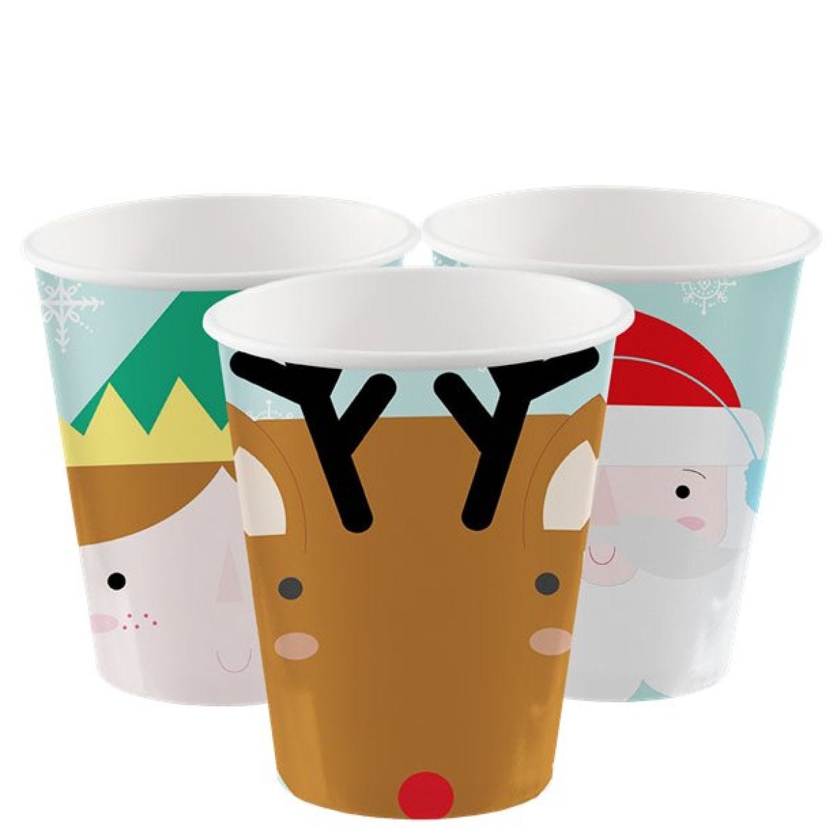 Festive Friends Cups - 250ml (8pk)