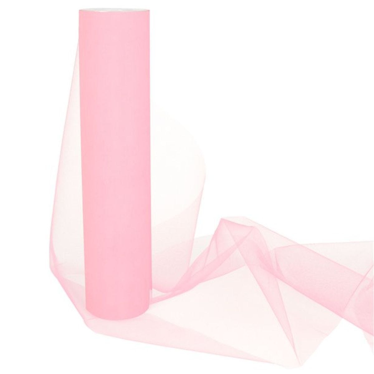 Pink Tulle Roll - 30cm x 25m