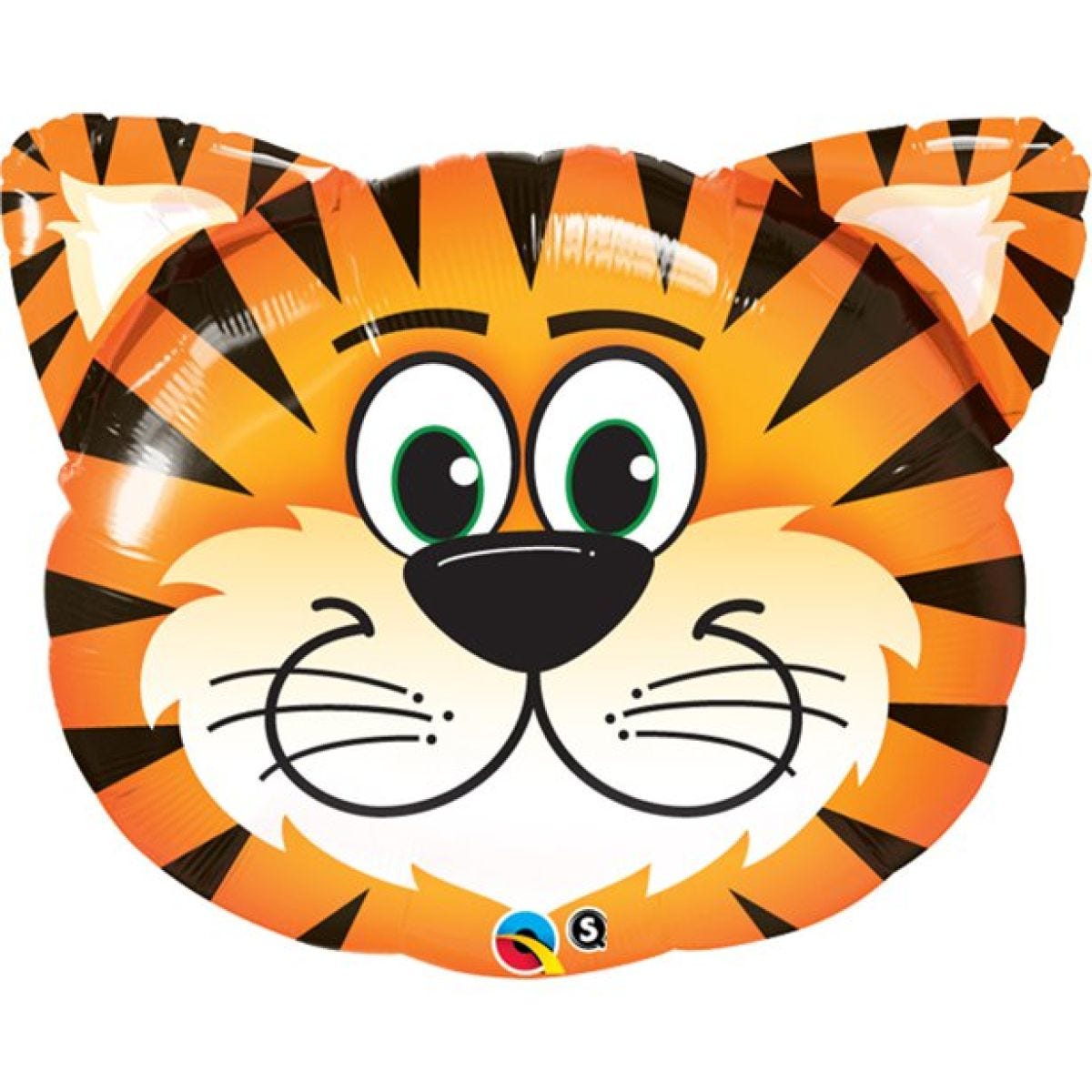 Birthday Tickled Tiger Supersize Balloon - 30" Foil