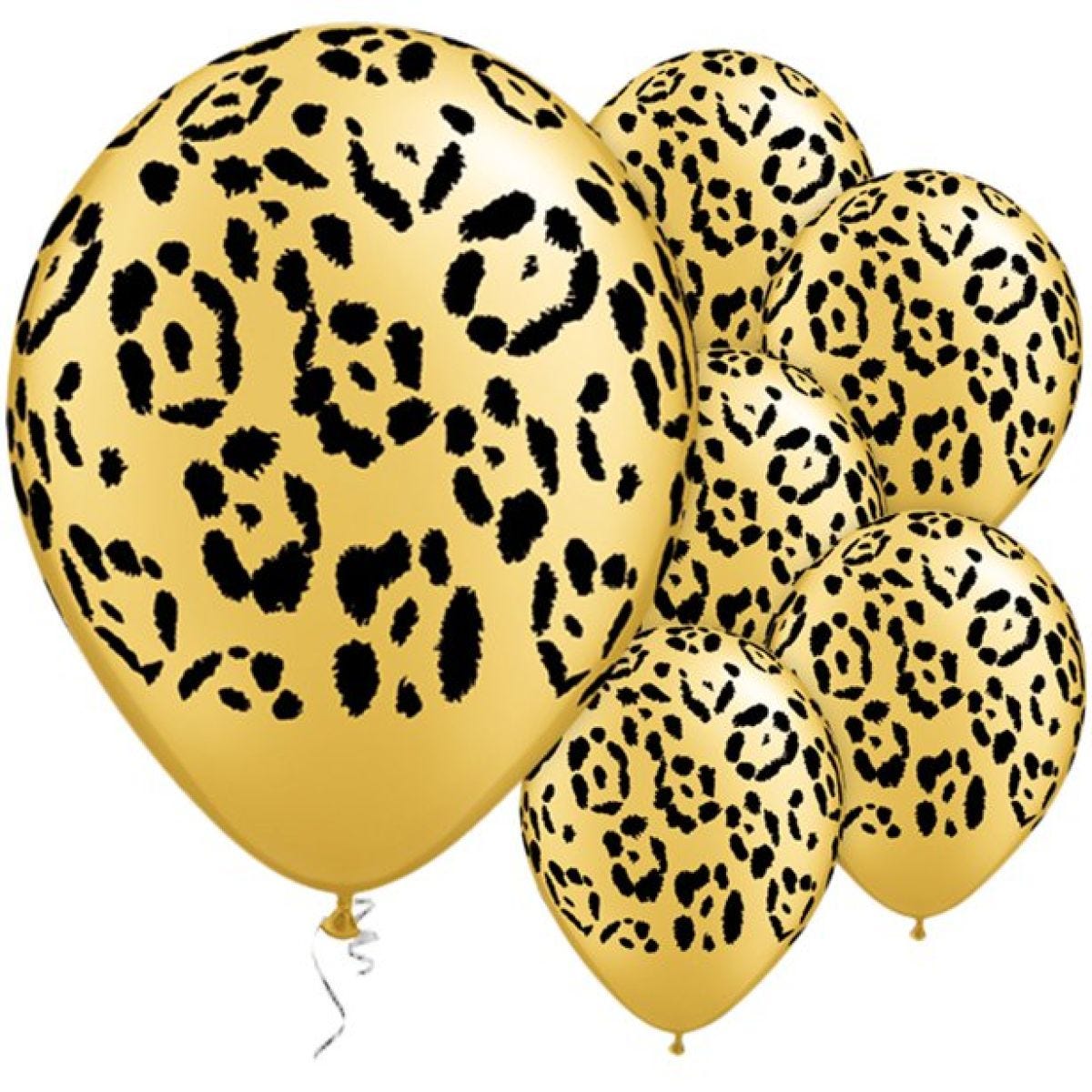 Leopards Spots Assorted Balloons - 11" Latex