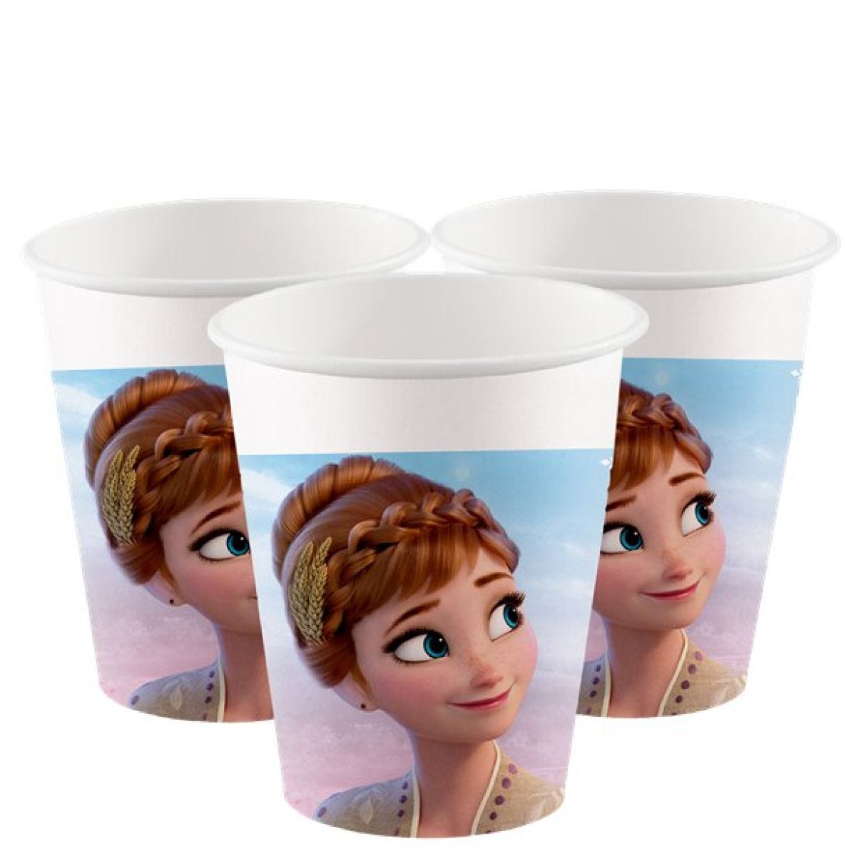 Disney Frozen 2 Wind Spirit Paper Cups - 200ml (8pk)