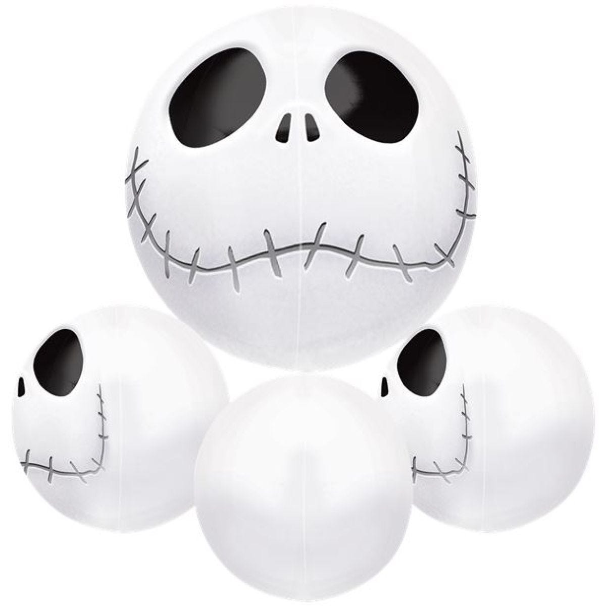 Jack Skellington Orbz Balloon  - 16" Foil