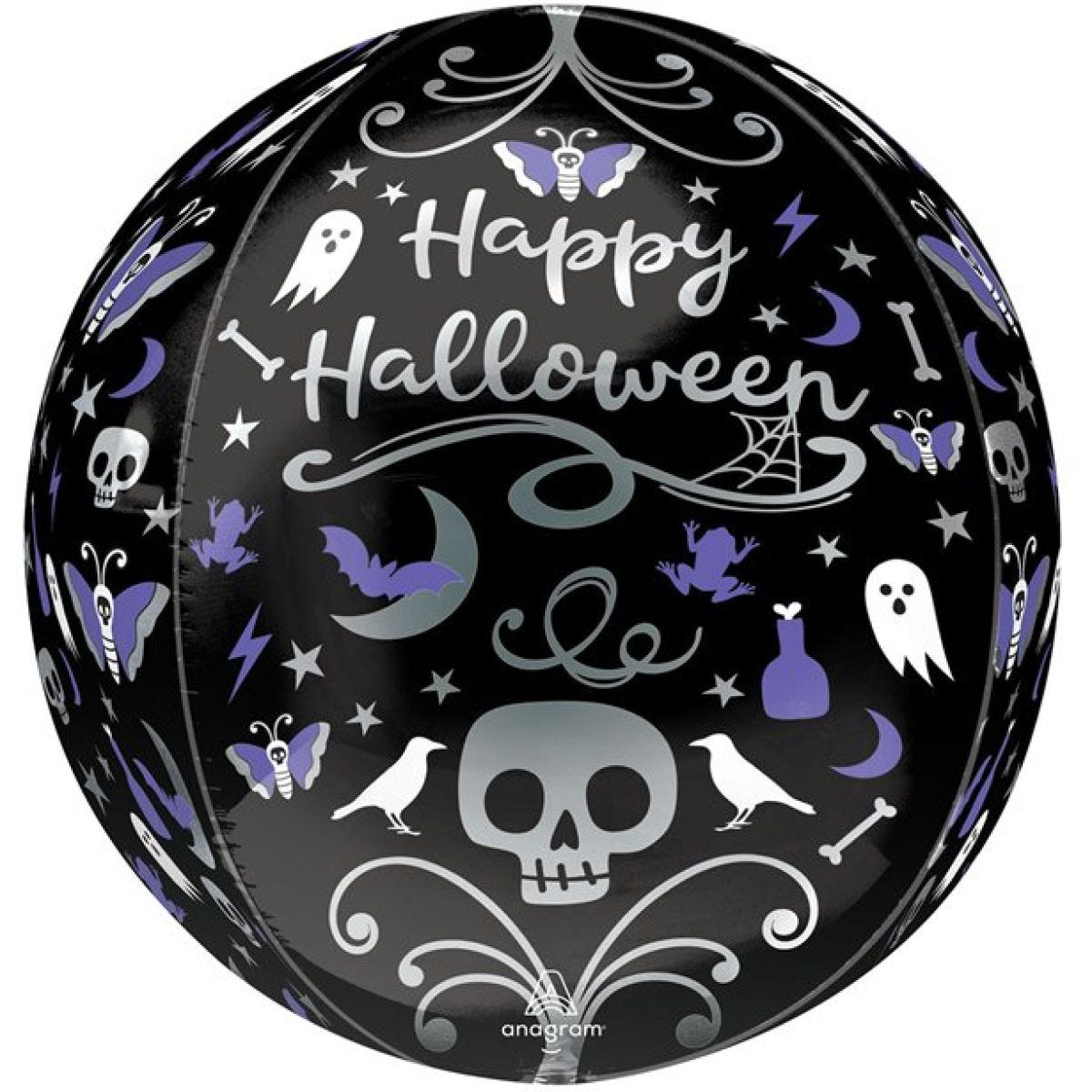 Moonlight Halloween Orbz Balloon