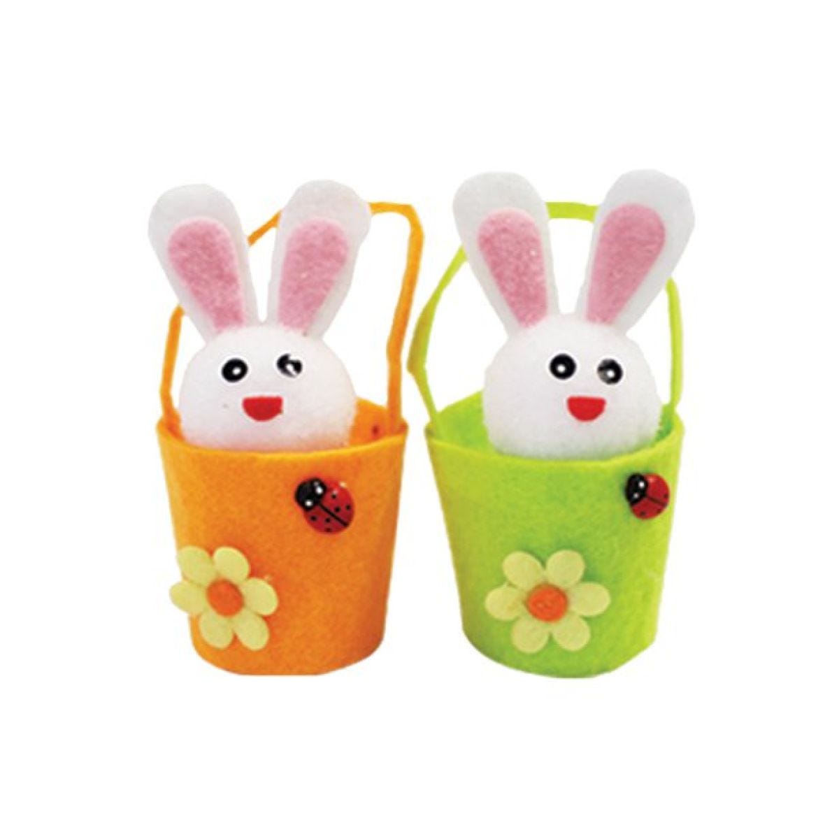 Mini Easter Bunnies in Buckets (2pk)