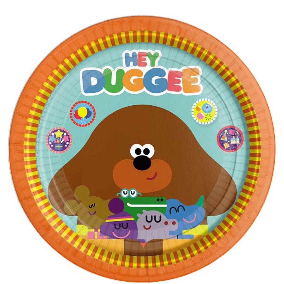 Hey Duggee Paper Plates - 23cm (8pk)