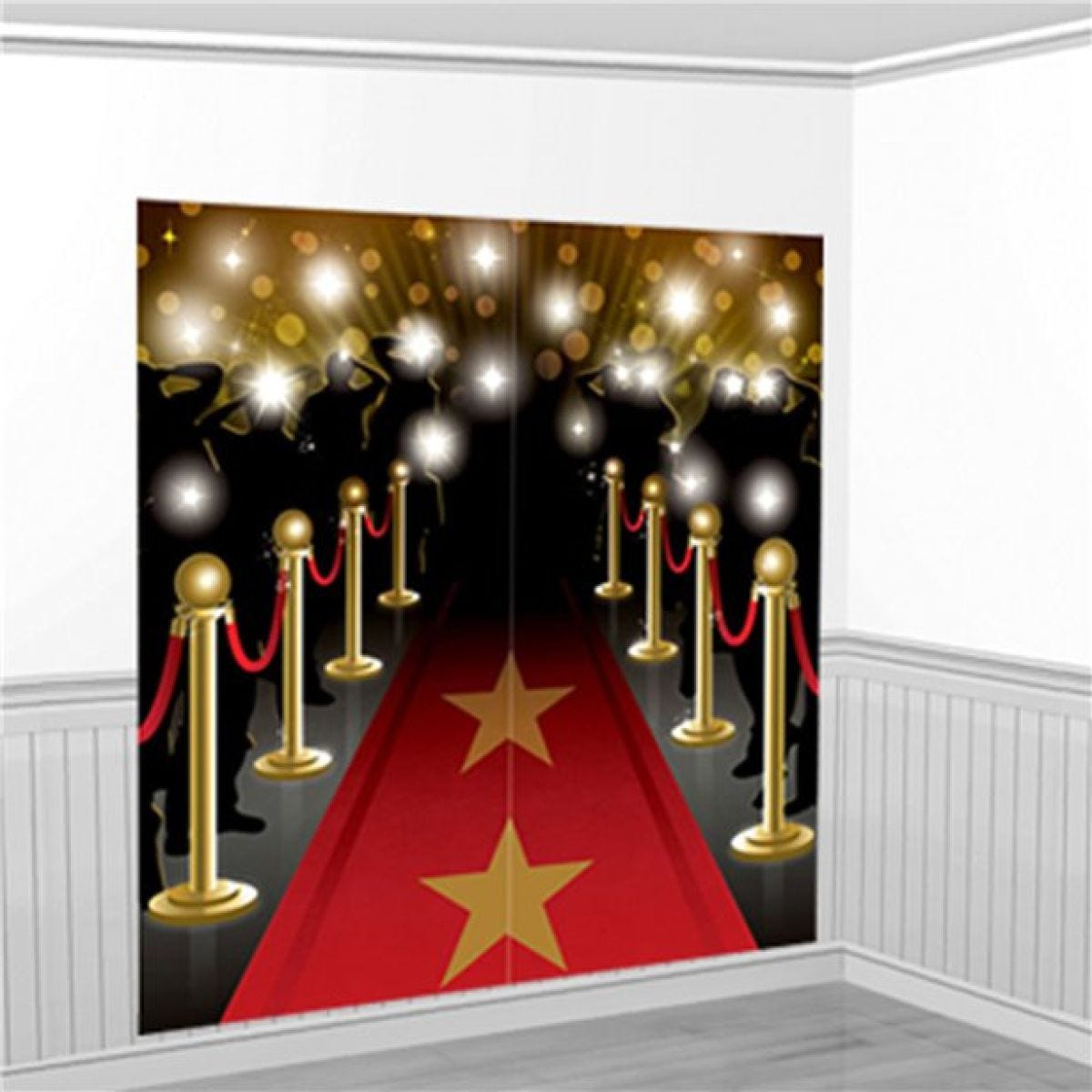 Hollywood Scene Setter Wall Decorating Kit - 1.7m