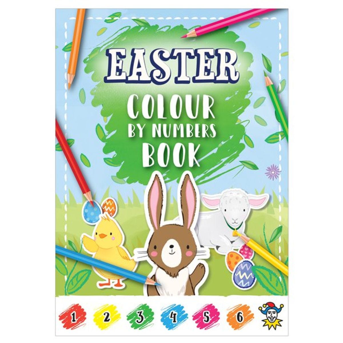 Easter Colour by Numbers Book - 14cm