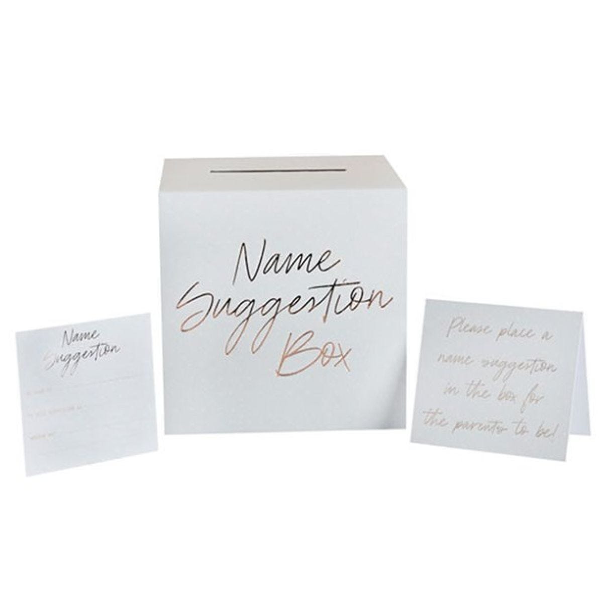 Hello Little One Name Suggestion Box