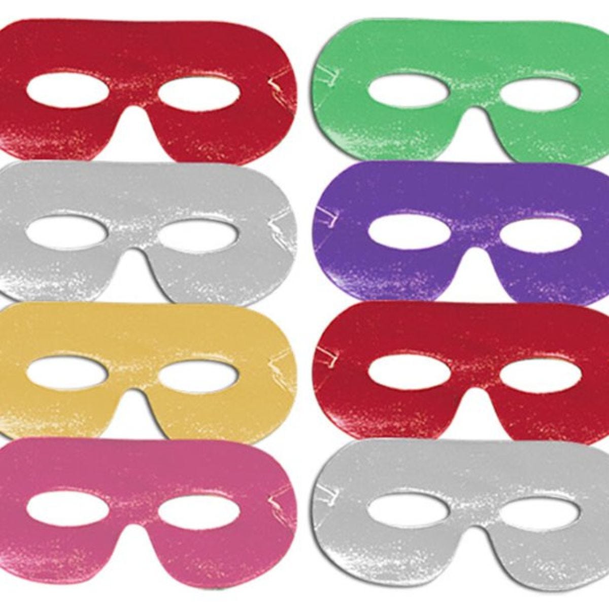 Card Eye Masks - Assorted