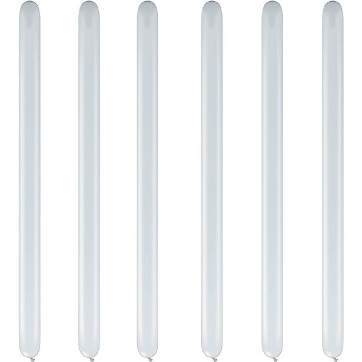 Diamond Clear Modelling Balloons - 260Q Latex (100pk)