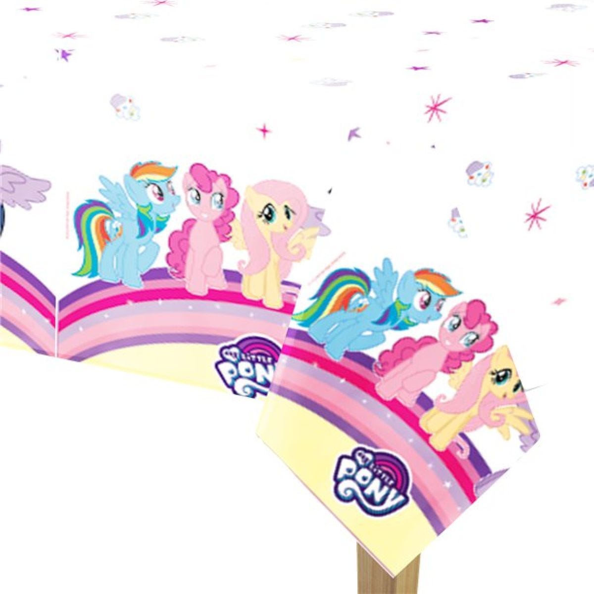 My Little Pony Plastic Table Cover - 1.2m x 1.8m