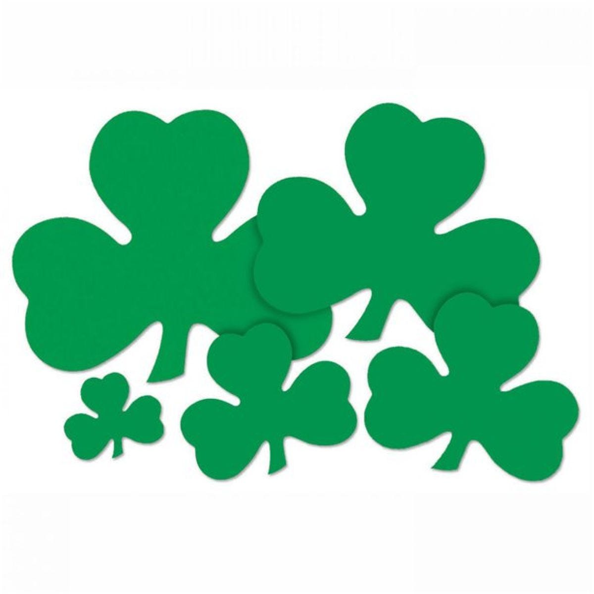 Printed Shamrock Cutout 30cm