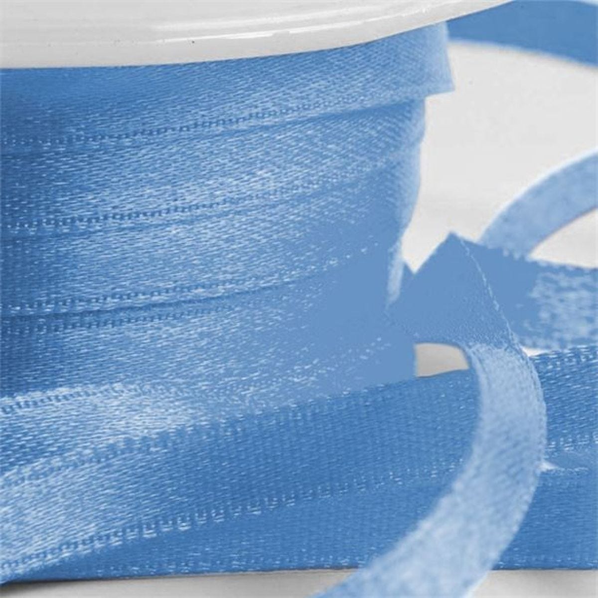 Blue Satin Ribbon - 6mm