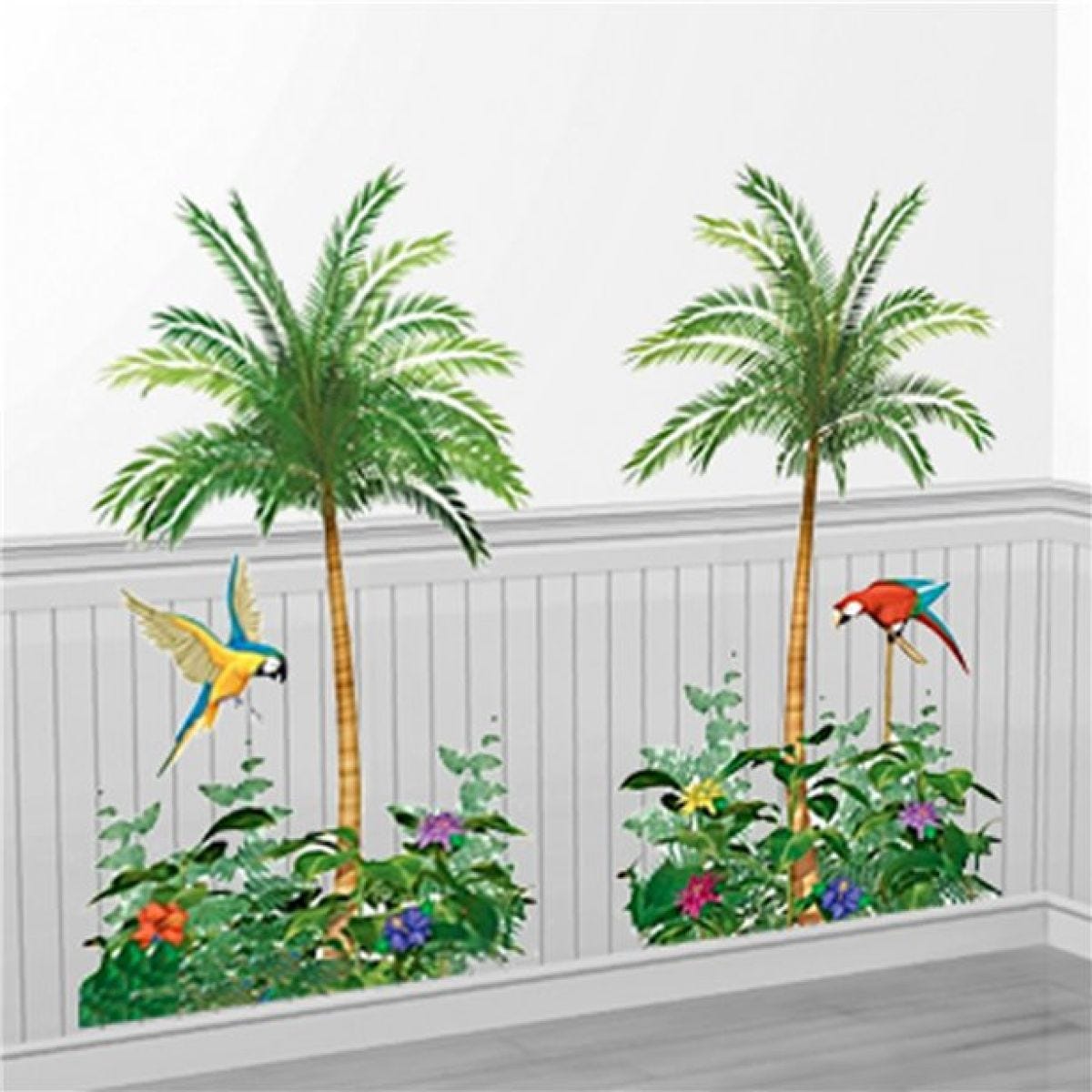 Palm Tree Scene Setters - 3.7m (2pk)