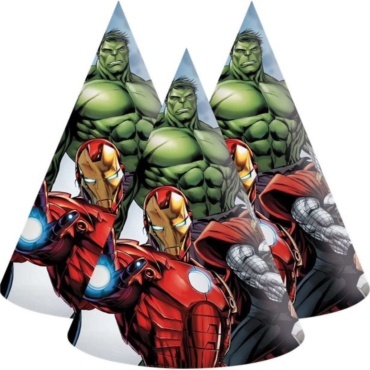 Avengers Infinity Stones Party Hats