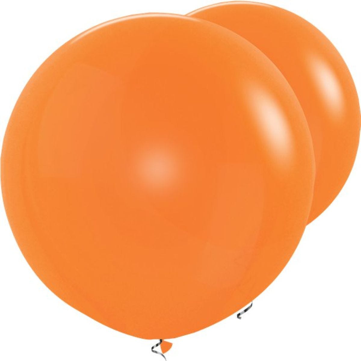 Orange Giant Balloons - 36" Latex