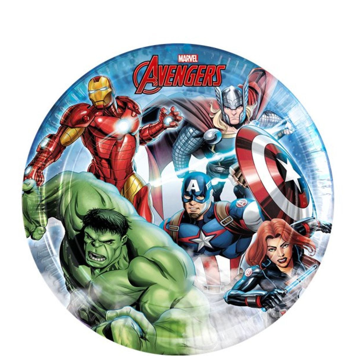 Avengers Infinity Stones Paper Plates - 20cm