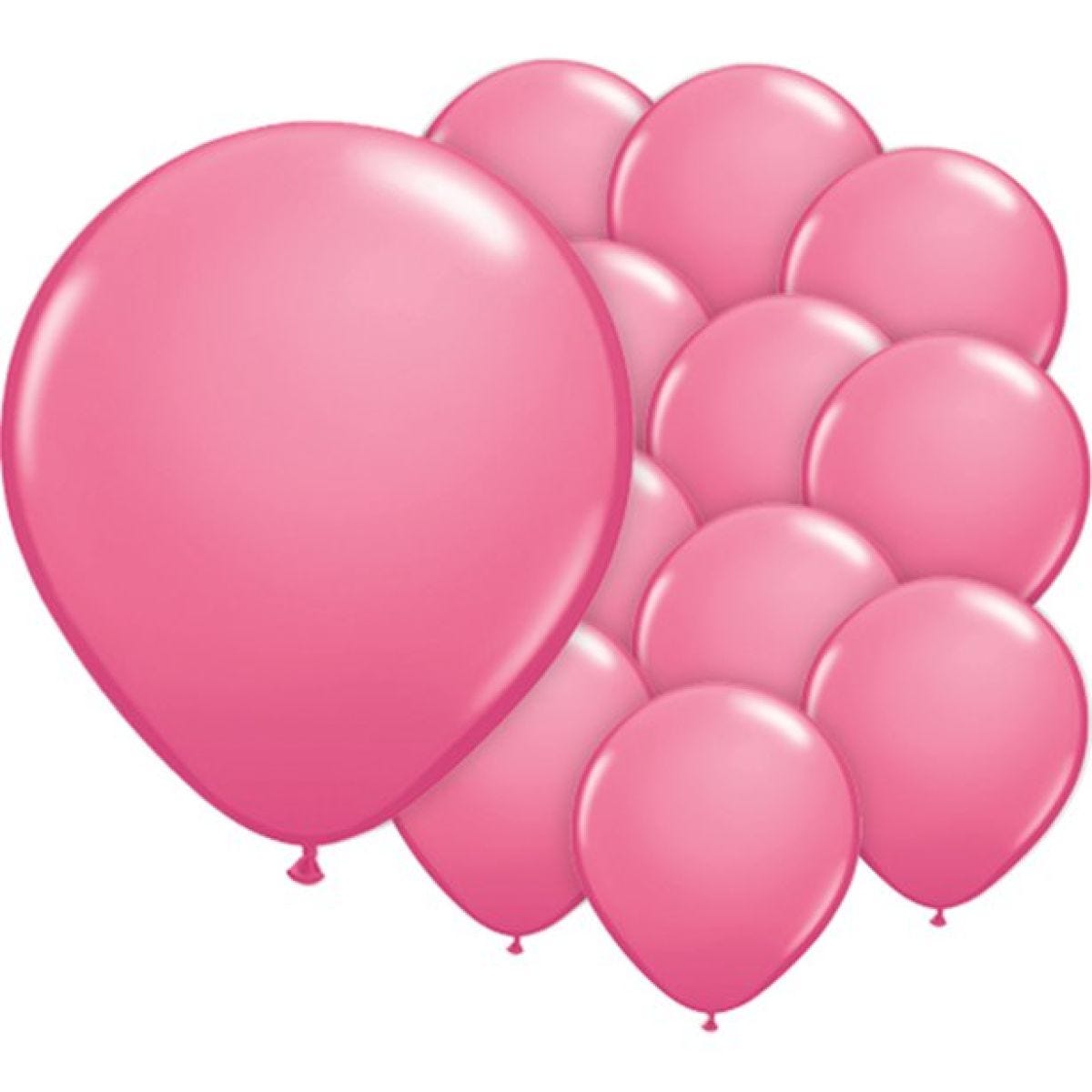 Rose Pink Latex Balloons - 5&apos;&apos; (100pk)