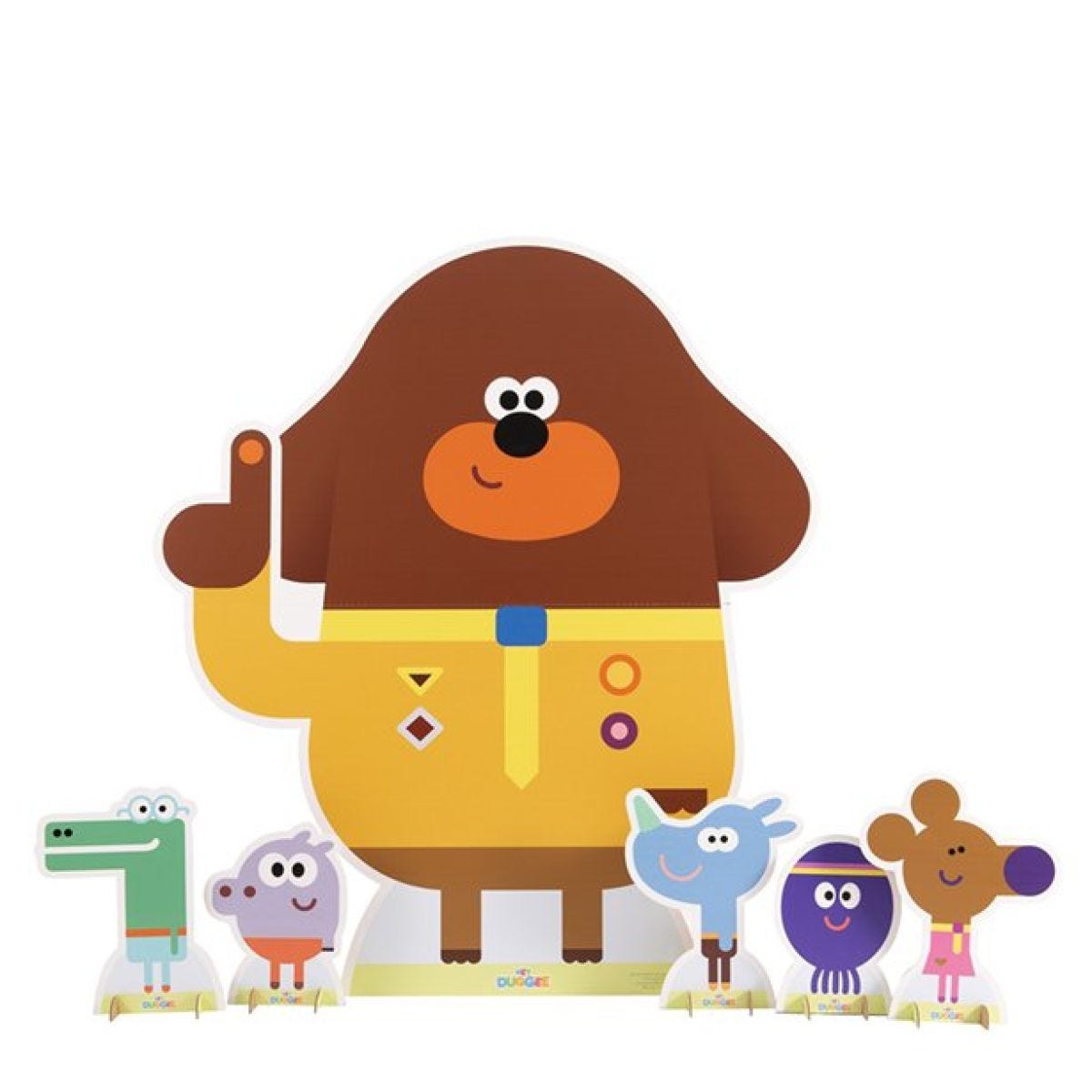 Hey Duggee & The Squirrel Club Cardboard Cutouts - 107cm (6pk)