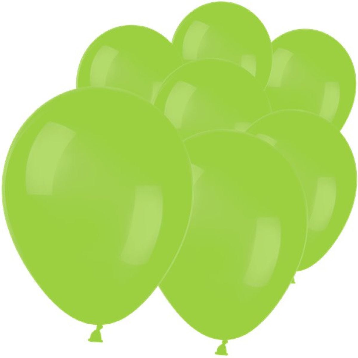 Neon Green Mini Balloons - 5" Latex