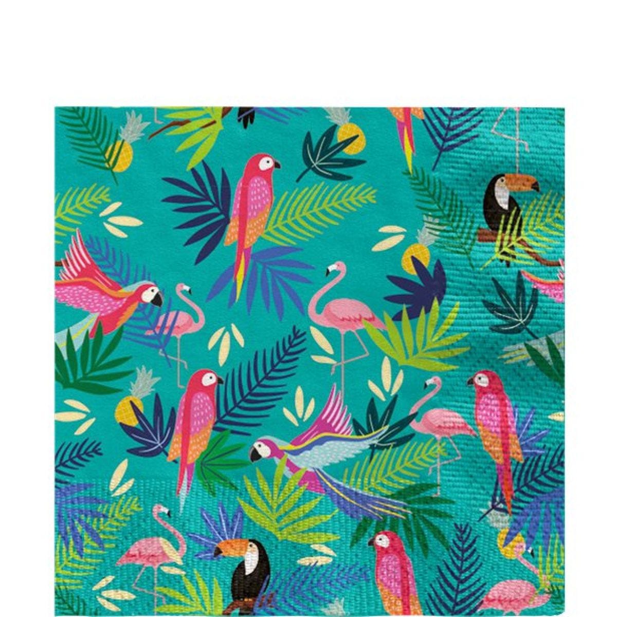 Club Tropicana Lunch Napkins - 33cm