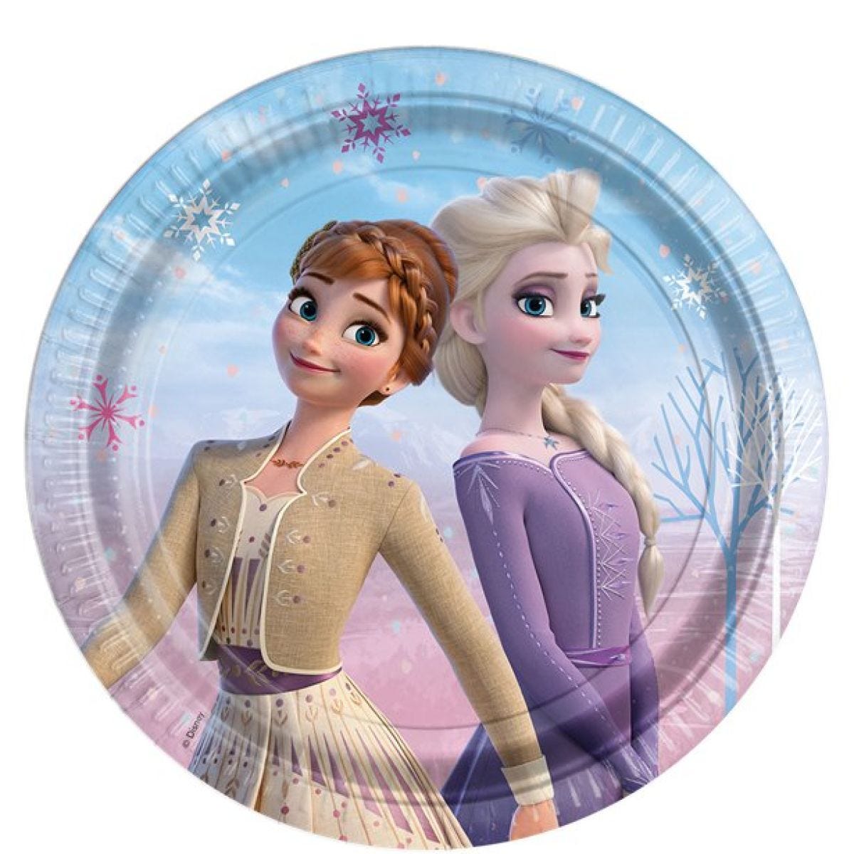 Disney Frozen 2 Wind Spirit Paper Plates - 23cm