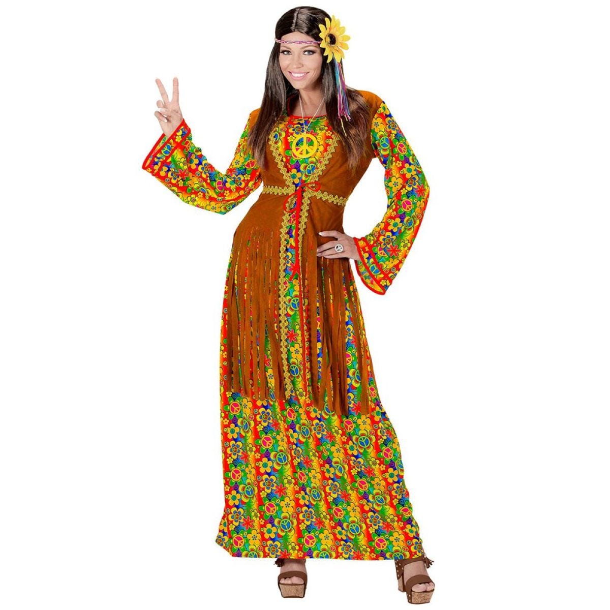 Hippie Woman - Adult Costume