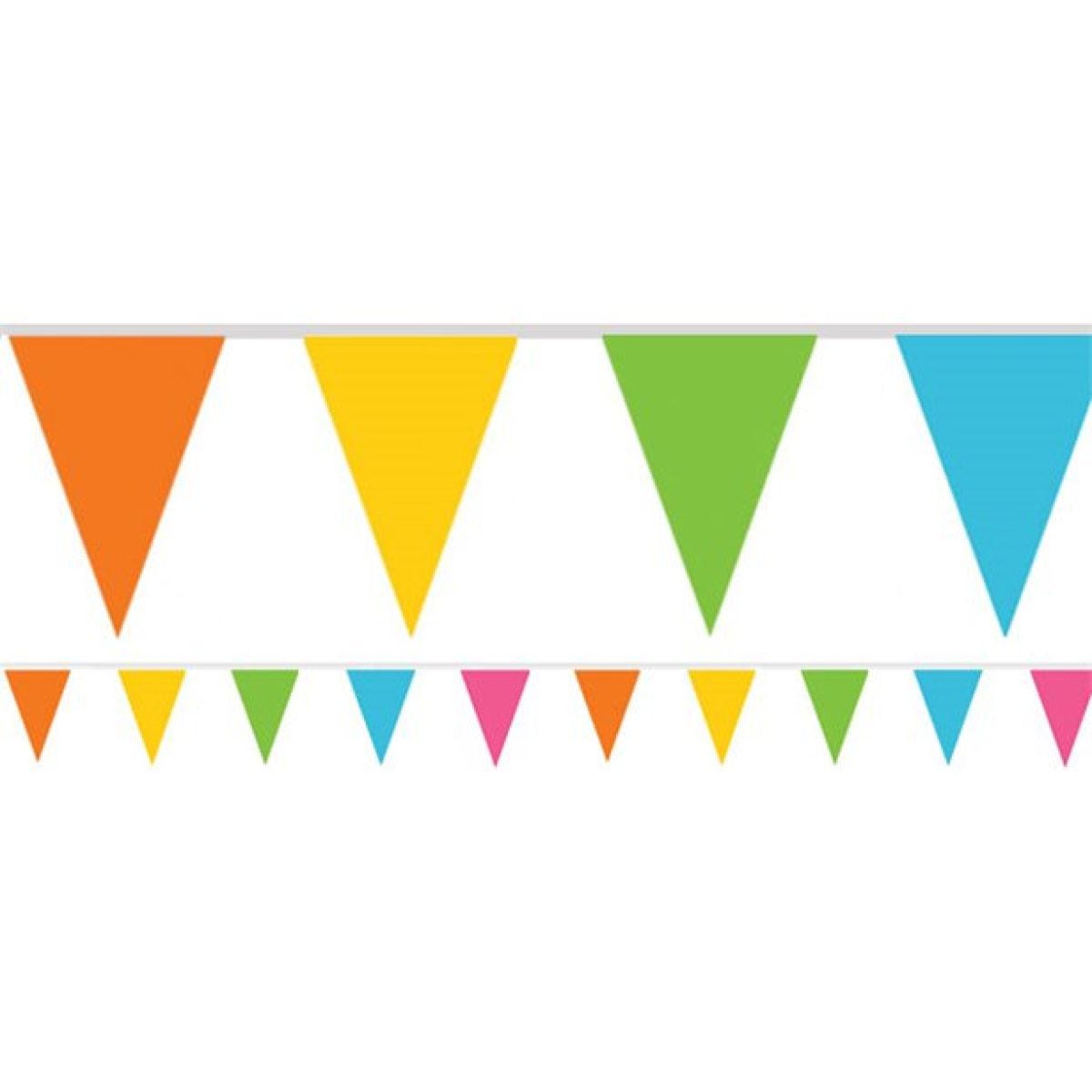 Multicoloured Paper Bunting - 4.5m