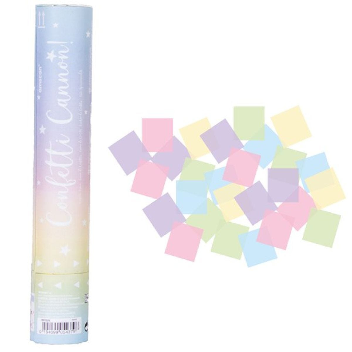 Pastel Confetti Cannon - 24cm