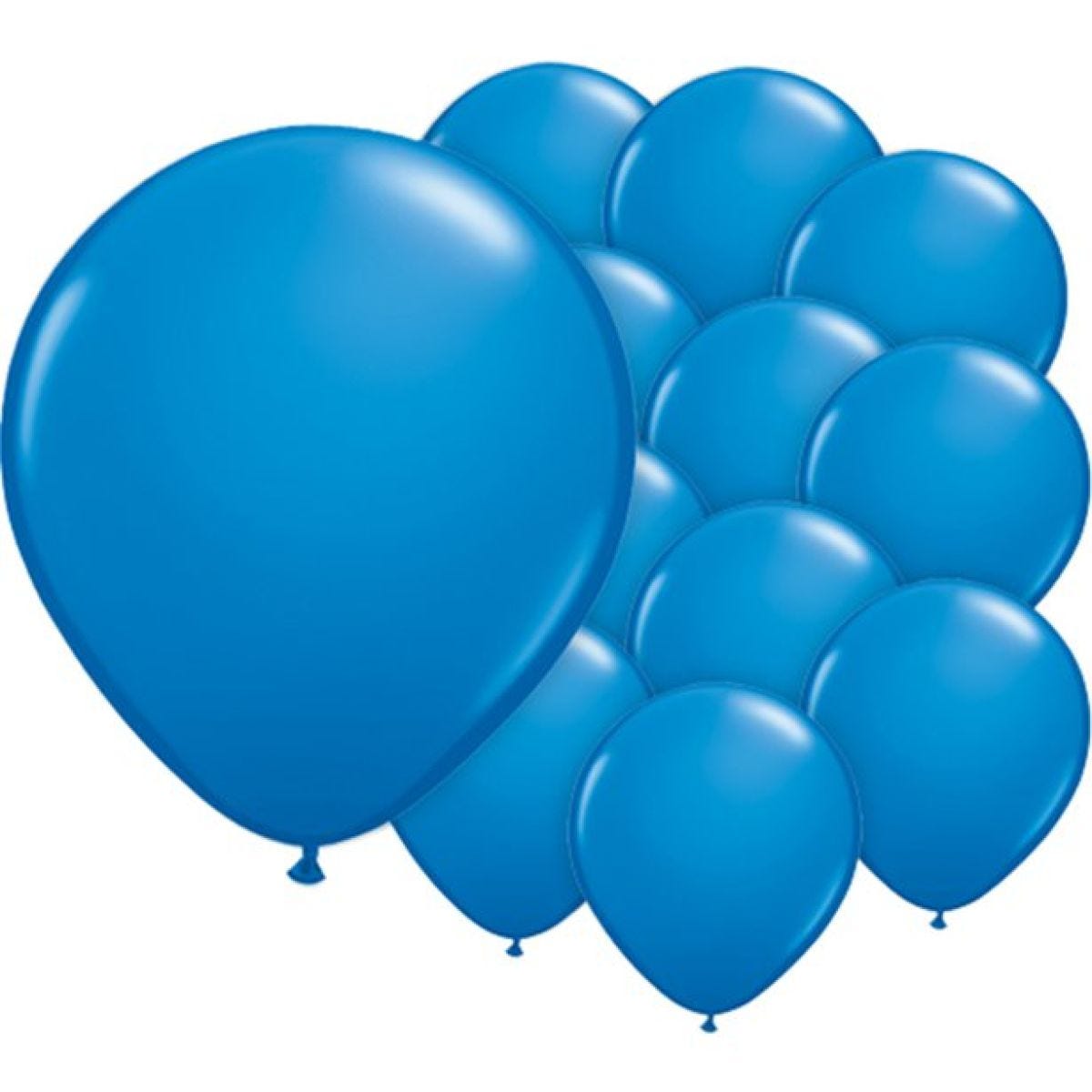 Dark Blue Balloons - 5&apos;&apos; Latex