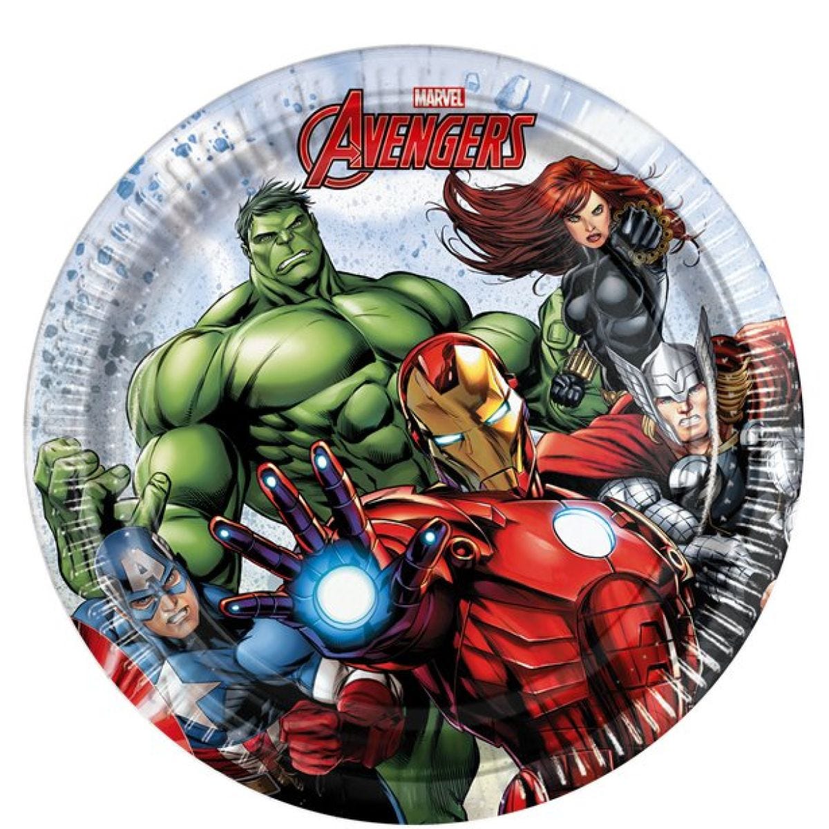 Avengers Infinity Stones Paper Plates -23cm