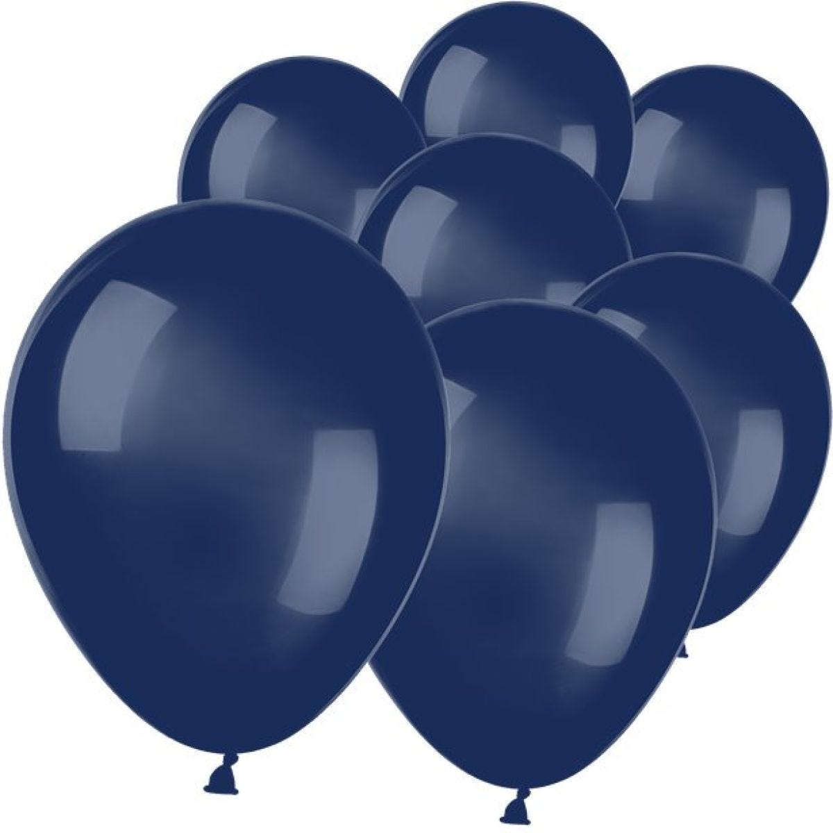 Navy Blue Mini Balloons - 5" Latex