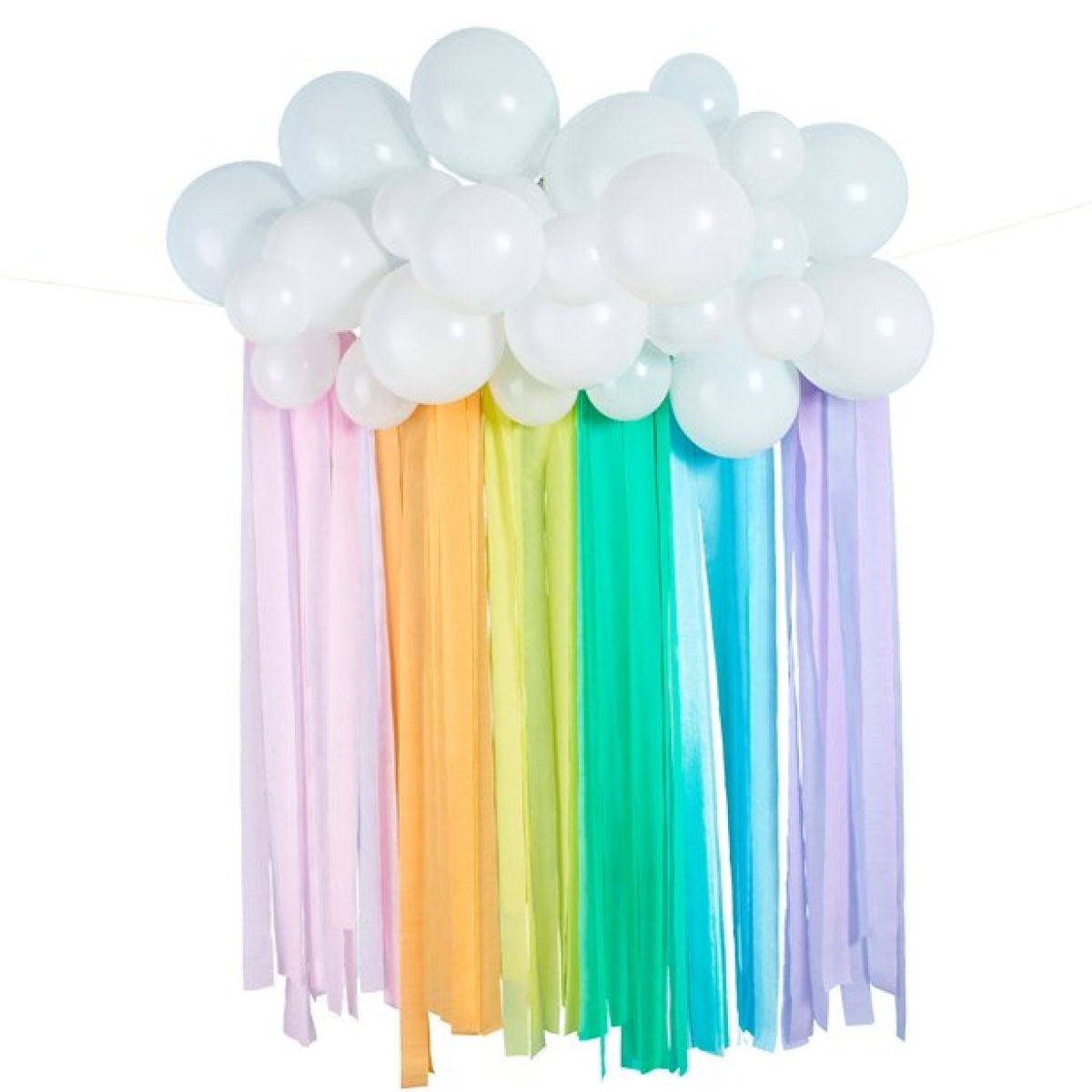 Rainbow Balloon Backdrop Kit