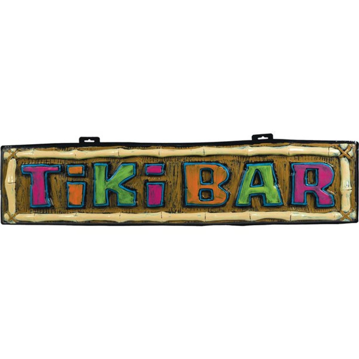 Tiki Bar Sign - 1m Hawaiian Decoration