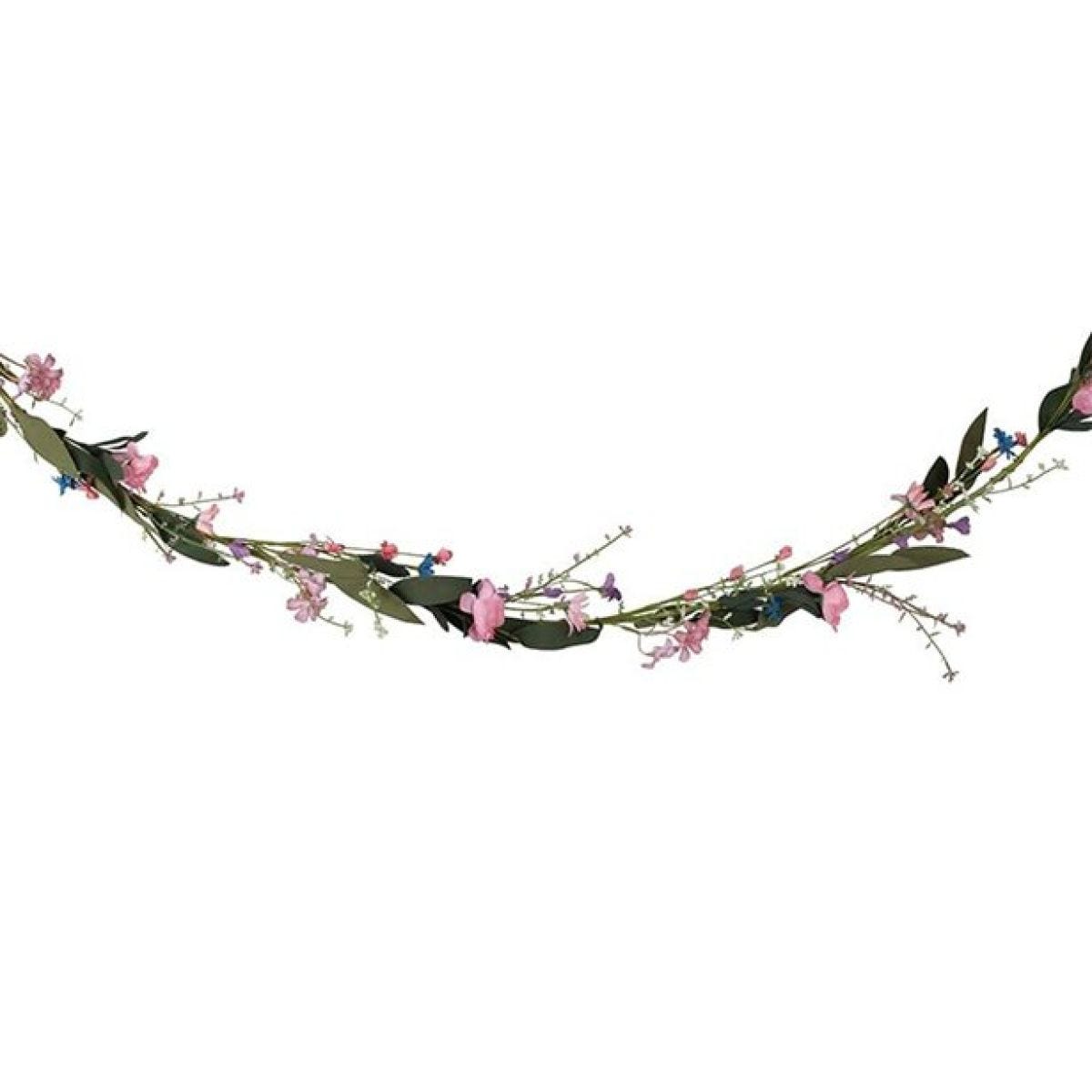 Meadow Floral Reuseable Artificial Flower Garland - 1.9m