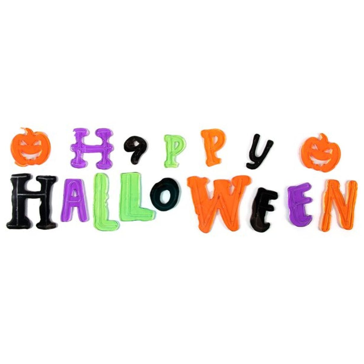 Cute Happy Halloween Gel Window Cling