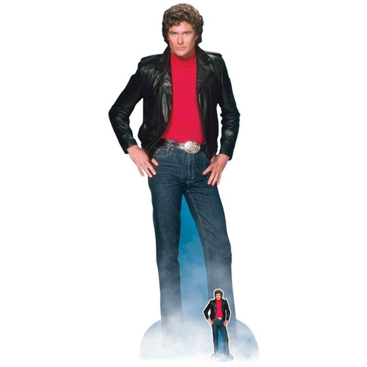 Life Size 80&apos;s Hasselhoff Cardboard Cutout - 190cm x 80cm