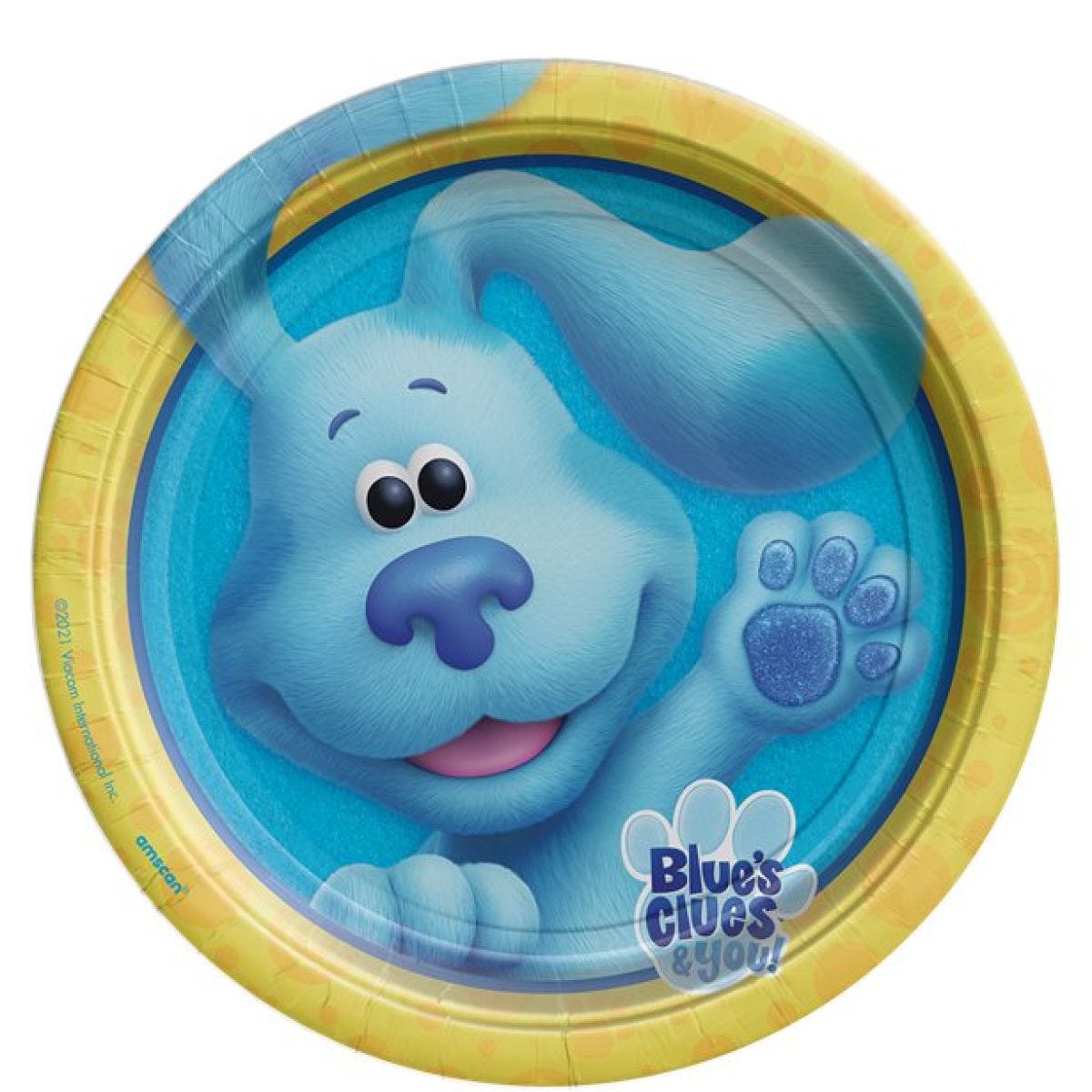 Blue&apos;s Clues Paper Plates - 23cm