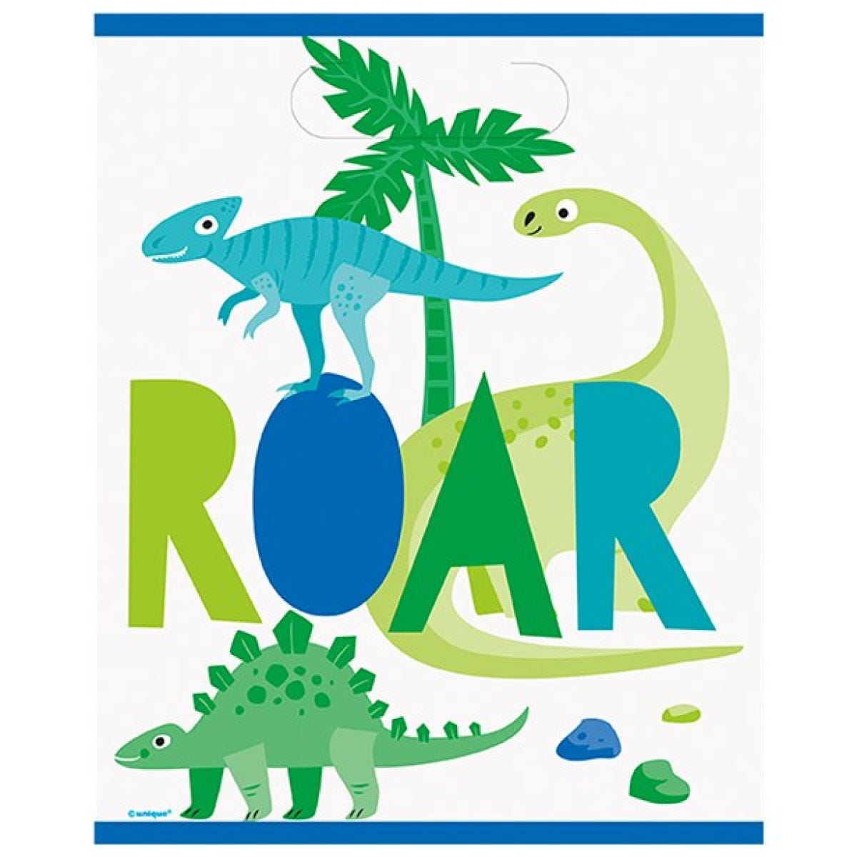 Dino-Roar Plastic Treat Bags